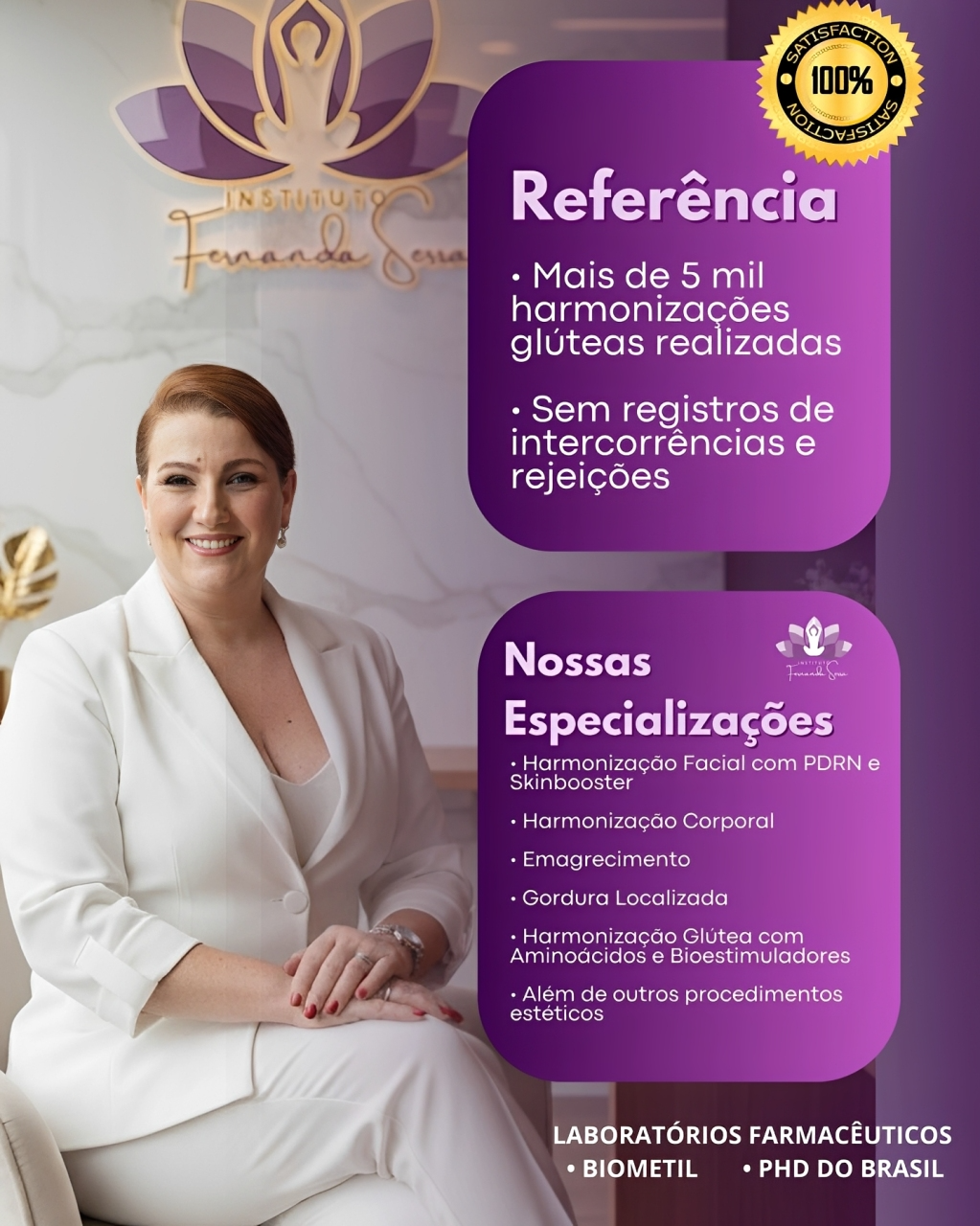 Ambiente da clínica de estética